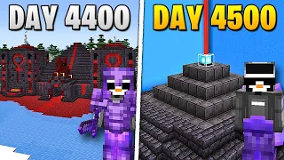 I Survived 4,500 Days in HARDCORE Minecraft...