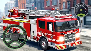 2024 Rescue Fire Truck Simulator 3DFirefighter Fire Truck developer: Vinegar Games android gameplay