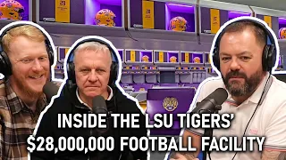 Inside the LSU TIGERS’ $28,000,000 FOOTBALL Facility REACTION | OFFICE BLOKES REACT!!