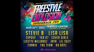 Freestyle Explosion Throwback Jam at the Watso Center in Miami Florida