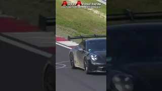 Porsche 911 gt3 rs 992? Testing at the nurburgring nordschleife #cars #racing #porsche