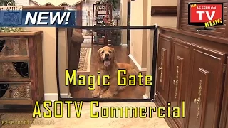 Magic Gate As Seen On TV Commercial Magic Gate As Seen On TV Pet Gate