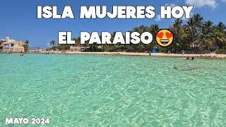 Isla Mujeres🔴Al Momento Playas Increíbles | Video Mas Actual Mayo 2024