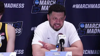 Pitt Men's Basketball | NCAA Tournament | vs. Iowa State Postgame Press Conference | 3.17.23