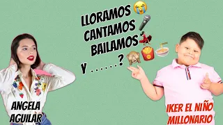 COMPARTIMOS LA MISMA TRISTEZA | Angela Aguilar y yo 😎 | #ikerelniñomillonario