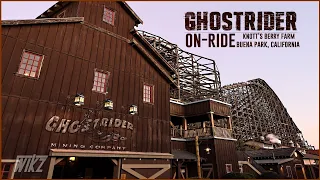 "GhostRider" On-Ride POV - Knott's Berry Farm - California, USA - 2020 [4k]