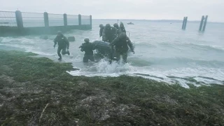 Premiere: Seebataillon übt die schnelle Seeabholung - Bundeswehr