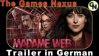 Madame Web (2024) movie official trailer in German / Trailer auf Deutsch [HD]