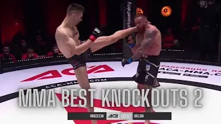 MMA  Best Knockouts 2