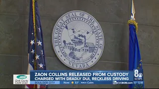 Zoan Collins released from custody, charged with deadly DUI, reckless driving