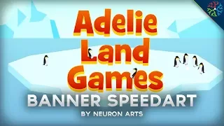 Speedart | AdelieLandGames Banner by Aportol