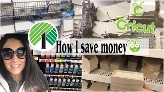 DOLLAR TREE SHOP WITH ME|How to save money on craft supplies