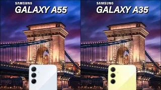 Samsung Galaxy A55 VS Samsung Galaxy A35 | Camera Test Comparison