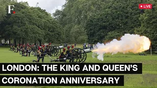 LIVE | London: 41 Gun Royal Salute for First Anniversary of the King and Queen's Coronation