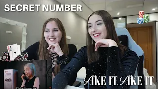 BFF Reacts to SECRET NUMBER "LIKE IT LIKE IT" M/V