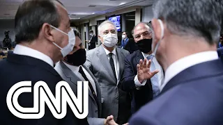 CPI da Pandemia tem dia tenso de depoimentos | JORNAL DA CNN