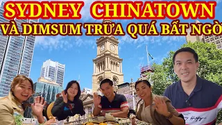 KHÔNG NGỜ DIMSUM TRƯA Ở THÀNH PHỐ ĐÁNG SỐNG SYDNEY LẠI NHƯ THẾ NÀY! || DU LỊCH ÚC || Nick Nguyen