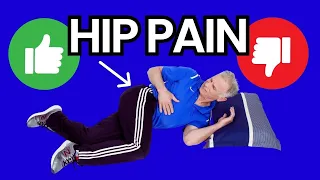 Thumbs Up/Down Sleeping Position For Hip Pain + Giveaway!