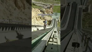 Motorbike Ski Jump 😮‍💨