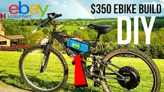 BUILDING A FAST ELECTRIC BIKE FOR $350 / DIY EBIKE #2