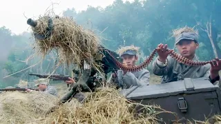 Chinese special soldiers ambush and destroy Japanese secret army with the strongest weapons！