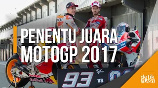 Raja MotoGP 2017, Marquez atau Dovi?