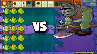 Cactus vs Gladiantuar's | Plants vs Zombies Mod DLC by Samen