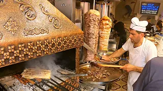 He Sells 300 Doner Kebabs A Day | Turkish Street Food | It’s All Eats 🇹🇷