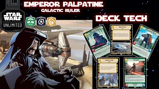 Emperor Palpatine Yellow/Green Deck Tech | Control, Steal, DRAW!!! #starwars #starwarsunlimited