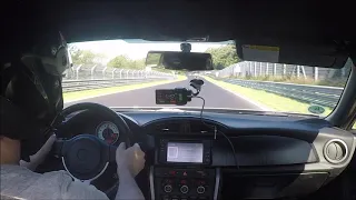 Nürburgring Nordschleife 15.09.2019 GT86 Crash Schwedenkreuz