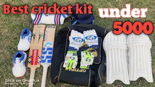 🔥Best cricket kit under 5000 | full cricket kit bag | lowest and cheapest cricket kit #youtube