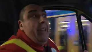 Őri Kiss Zsolt mentőgépkocsivezető megmutatja milyen egy kivonulás