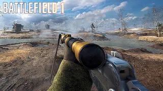 111-7 Sniping on Russian Map! - Battlefield 1 no commentary gameplay