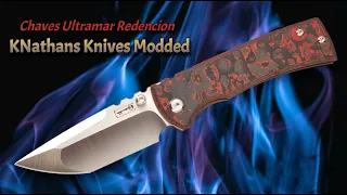 Chaves Ultramar Redencion 229 Modded!  Fat Carbon & Bronze Anno! KNathan Knives