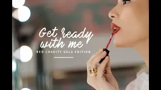 GET READY WITH ME - RED CHARITY GALA EDITION | Heart Evangelista