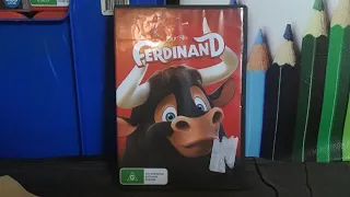 Opening to Ferdinand 2018 DVD Australia