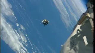 Raw: Russian Cargo Ship Docks at ISS