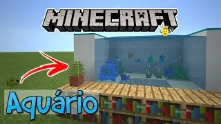 ⭐Como Fazer Aquário🐟Realista Minecraft ❕