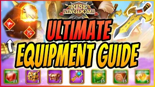 RISE OF KINGDOM COMPLETE GUIDE ON BEST GEAR TO CRAFT | UPDATED WITH NEW PATCH | RoK Guide 2020