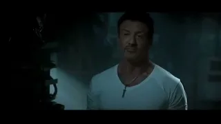 The Expendables 2 (2012) - Alternate Barney and Church Exchange (Deleted Scene)