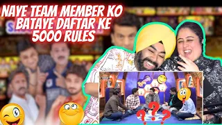 Punjabi Reaction on A New Member Joined Sajjad Jani Team ll Is Jagah Ko Daftar Mat Samjhna~Yeh toh??