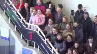Odesa Airport flash mob, EU anthem Ode to joy by Odessa National Opera Theatre