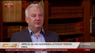 Semjén Zsolt: Ferenc pápa harmadszor érkezik a magyarokhoz - HÍR TV