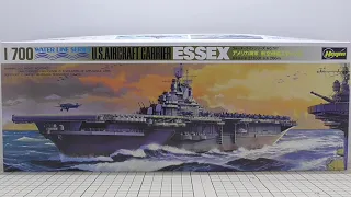 Hasegawa 1/700 U.S.AIRCRAFT CARRIER ESSEX Kit Review