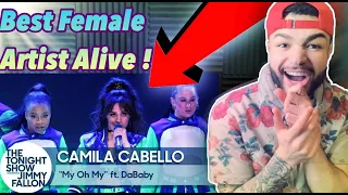 Camila Cabello - My Oh My [ Live On Jimmy Fallon Tonight Show] ft Dababy Reaction !