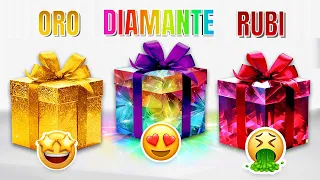 ¡Elige Tu Regalo! 🎁 Oro o Diamante o Rubí💛💎💖¿Que Afortunado Eres? 😱