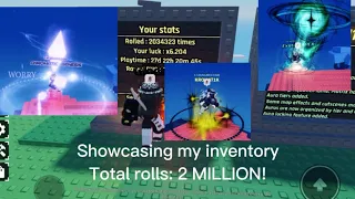 Inventory Reveal - 2 Million Rolls | Sol’s RNG