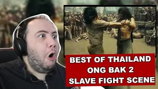 BEST THAI FIGHT SCENE: Ong Bak 2 Slave Fight Scene Reaction | THAILAND MOVIE | Tony Jaa