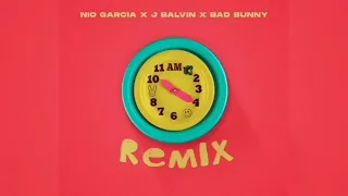 Nio García x J Balvin x Bad Bunny - AM Remix (Official Clean Version)