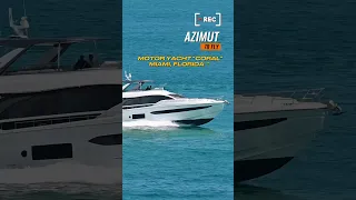 Azimut - 78 Fly - Miami Florida 🌴 #azimut #yacht #boat